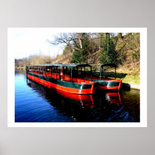 Llangollen canal poster