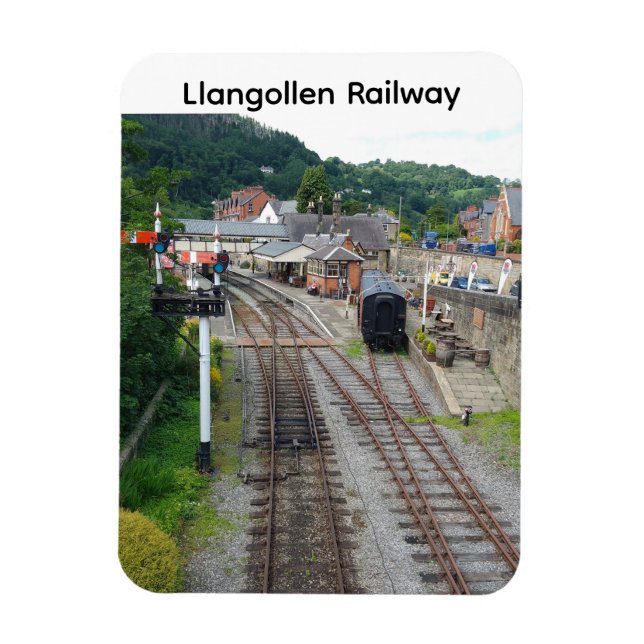 Llangollen Railway Magnet (Vertikal)