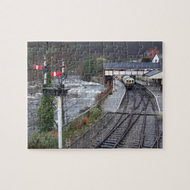 Llangollen Zugstation (Horizontal)