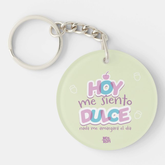 Llavero acrílico│Hoy me siento dulce (Devant)