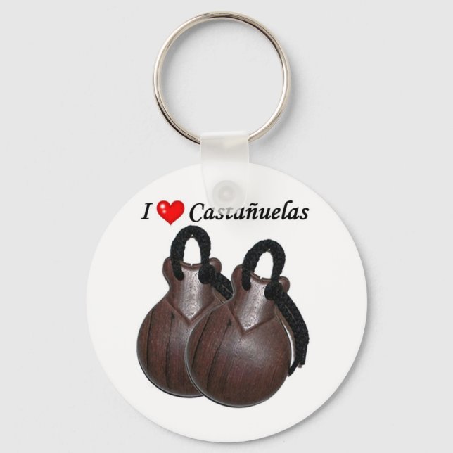 Llavero Castañuelas Schlüsselanhänger (Vorderseite)