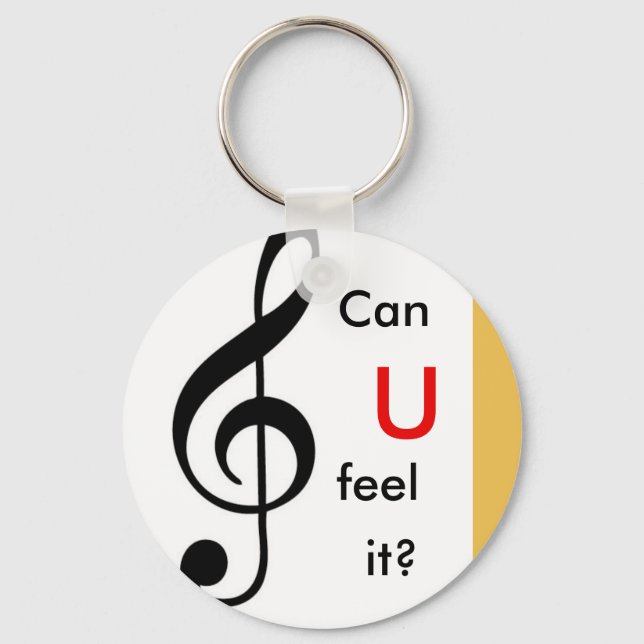 Llavero Clave de sol Schlüsselanhänger (Vorderseite)