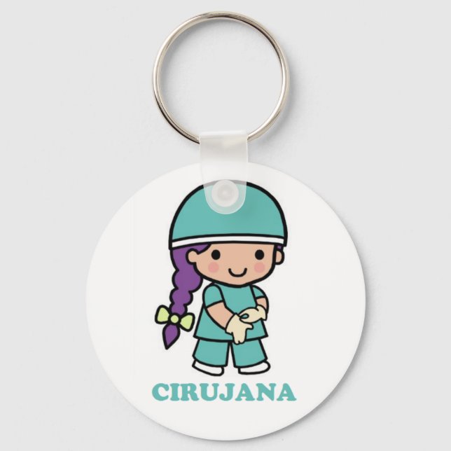 Llavero de cirujana schlüsselanhänger (Vorderseite)
