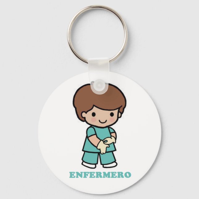 Llavero de enfermero schlüsselanhänger (Vorderseite)