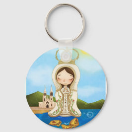 LLAVERO DE LA VIRGEN DEL VALLE SCHLÜSSELANHÄNGER