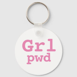 Llavero Grl pwd Schlüsselanhänger