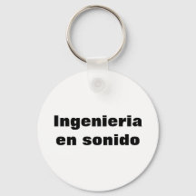 Llavero  ingeniero en sonido