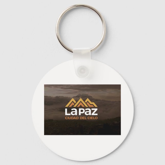 Llavero  La Paz ciudad del cielo Schlüsselanhänger (Vorderseite)