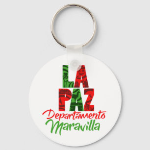 Llavero La Paz ciudad maravilla Schlüsselanhänger