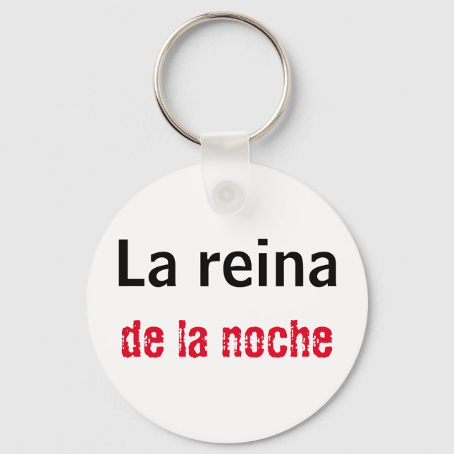Llavero la reina de la noche schlüsselanhänger (Vorderseite)