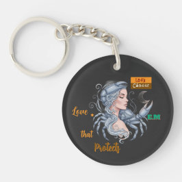 Llavero Lady Cáncer – Detalle con energía lunar Schlüsselanhänger