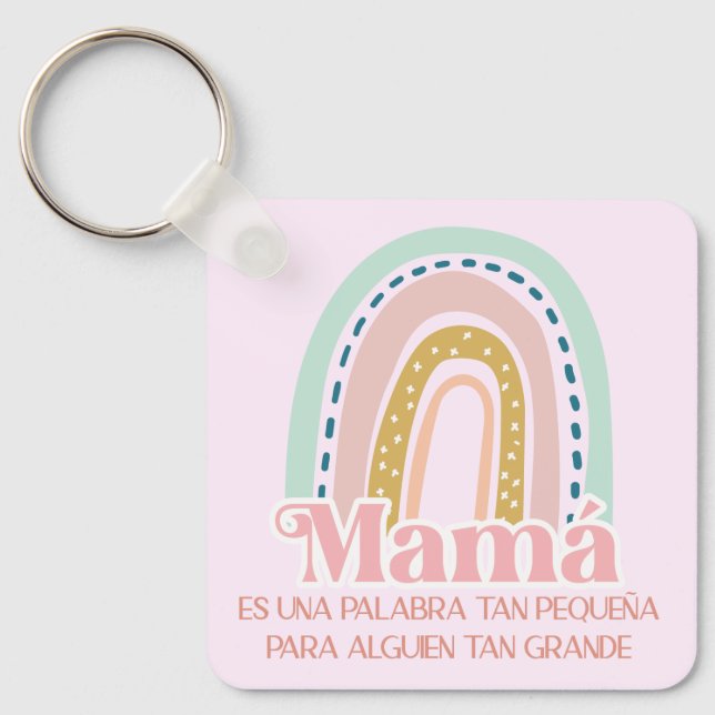 Llavero mamá schlüsselanhänger (Vorderseite)