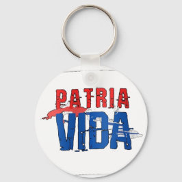 Llavero Patria y vida Schlüsselanhänger