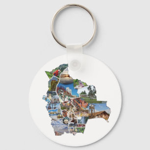 Llavero recuerdo de Bolivia Schlüsselanhänger