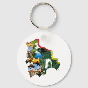 Llavero recuerdo de Bolivia Schlüsselanhänger