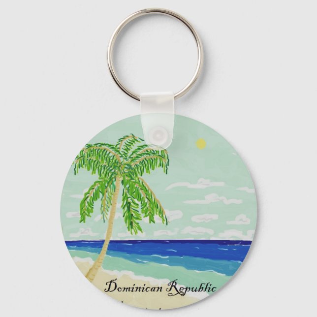 Llavero República Dominicana Schlüsselanhänger (Vorderseite)