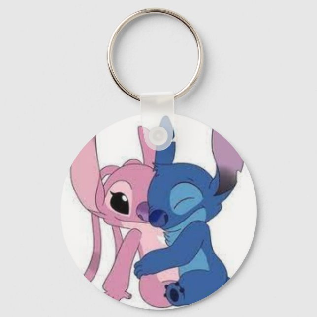 Llavero Stitch & Angel Schlüsselanhänger (Vorderseite)