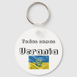 Llavero todos somos Ucrania Schlüsselanhänger
