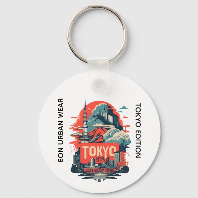 LLAVERO TOKYO EDITION SCHLÜSSELANHÄNGER (Vorderseite)