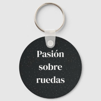 llavero vilianes con frase del mundo del motor  schlüsselanhänger