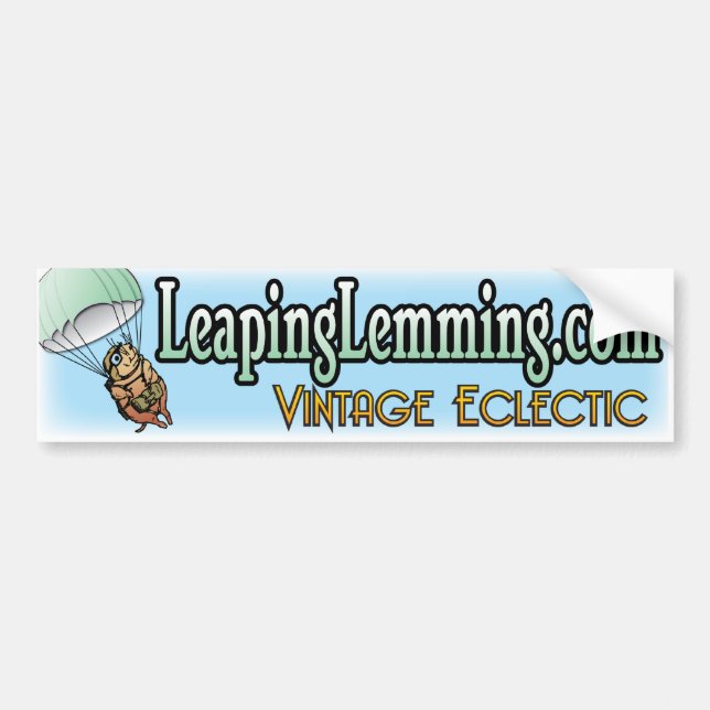 LLbumpersticker Autoaufkleber (Vorne)