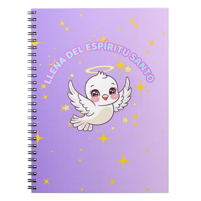 Llena del espíritu Santo  Notizblock (Vorderseite)