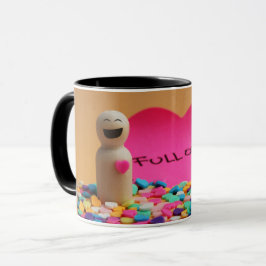 Lleno de alegría tasse