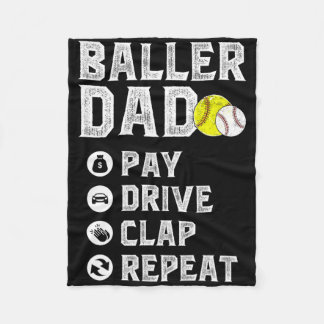 Ller Dad Pay Drive Klatschen Wiederholen Verkaufen Fleecedecke