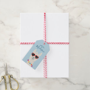 Lllama Alpaca Gevor Gift Tag Fiesta Party Geschenkanhänger