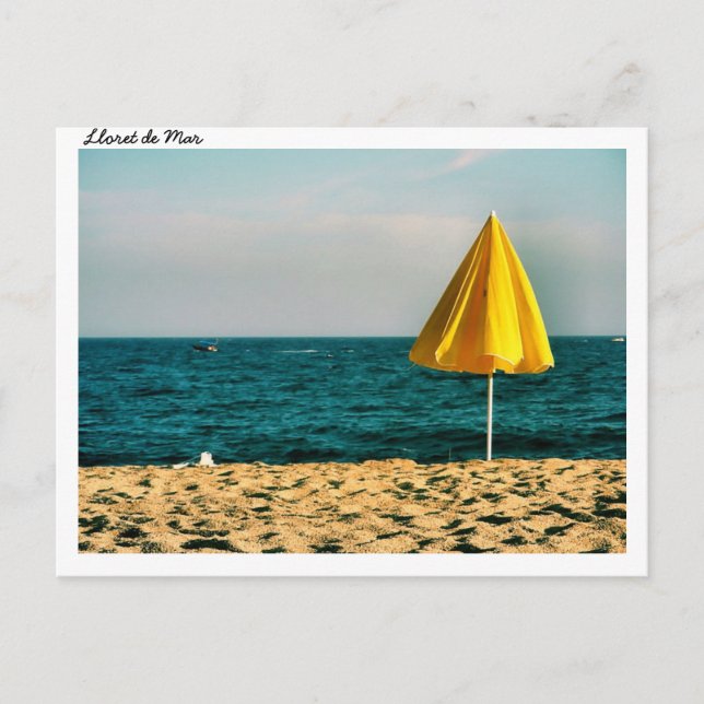 Lloret de Mar, Costa Brava Postkarte (Vorderseite)