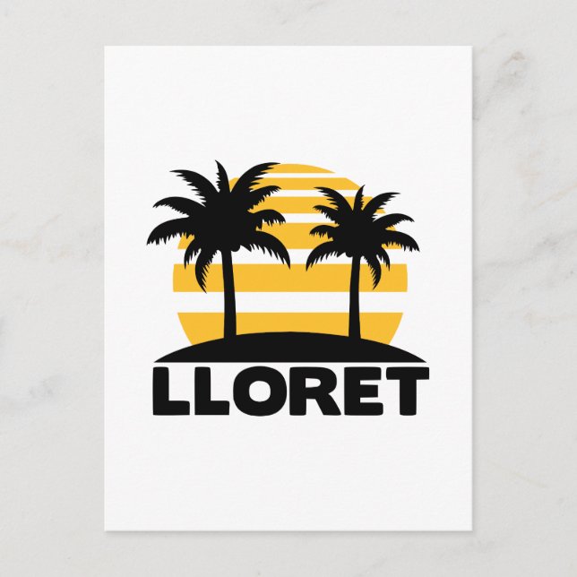 Lloret de Mar Postkarte (Vorderseite)