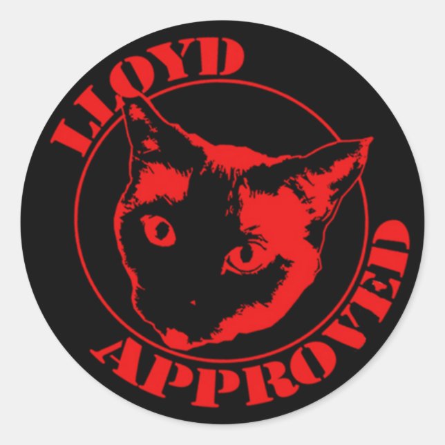 Lloyd Approved Stickers (Vorderseite)