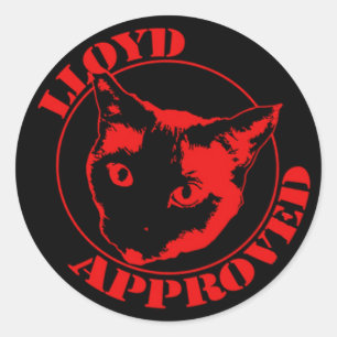 Lloyd Approved Stickers
