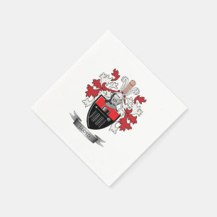 Lloyd Familienwappen Coat of Arms Serviette