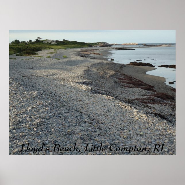 Lloyd's Beach, Little Compton, RI Poster (Vorne)
