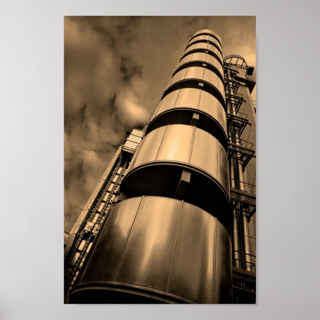 Lloyds Gebäude London England Poster (Vorne)