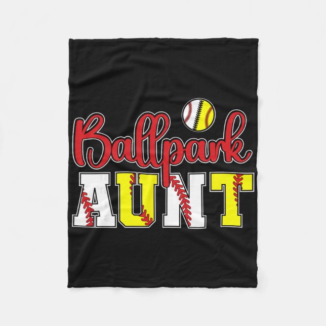 Llpark Aunt Softll Sell Aunt  Fleecedecke (Vorderseite)