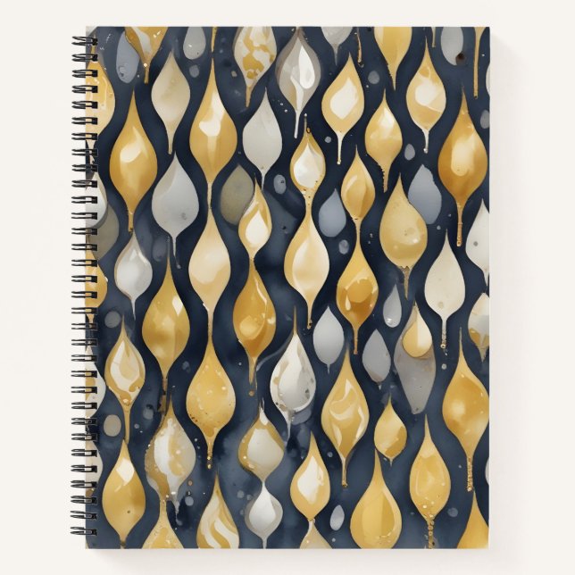 Lluvia de Oro y Plata Notizbuch (Vorderseite)