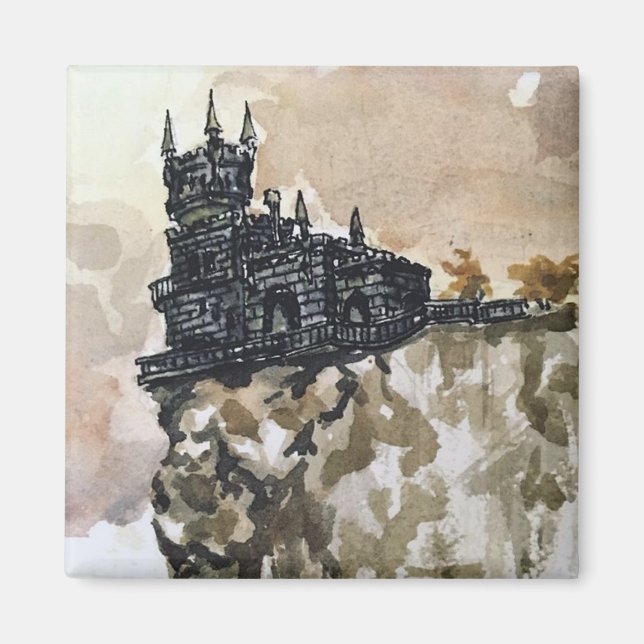 Llycaelon Castle Magnet (Devant)