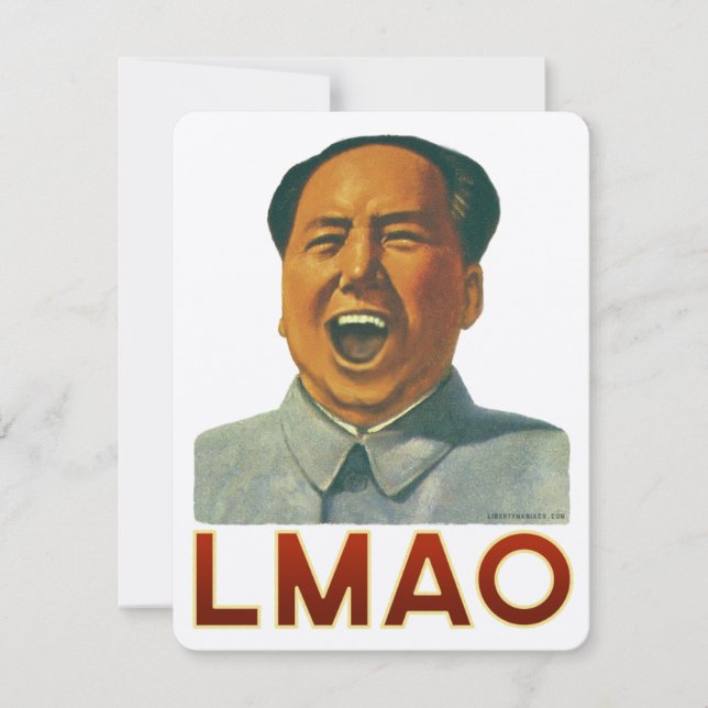 LMAO-Party Einladungen (Vorderseite)