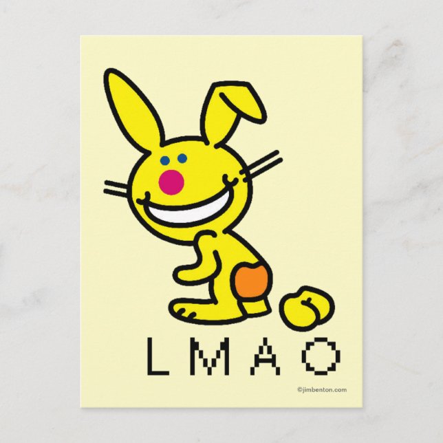 LMAO POSTKARTE (Vorderseite)