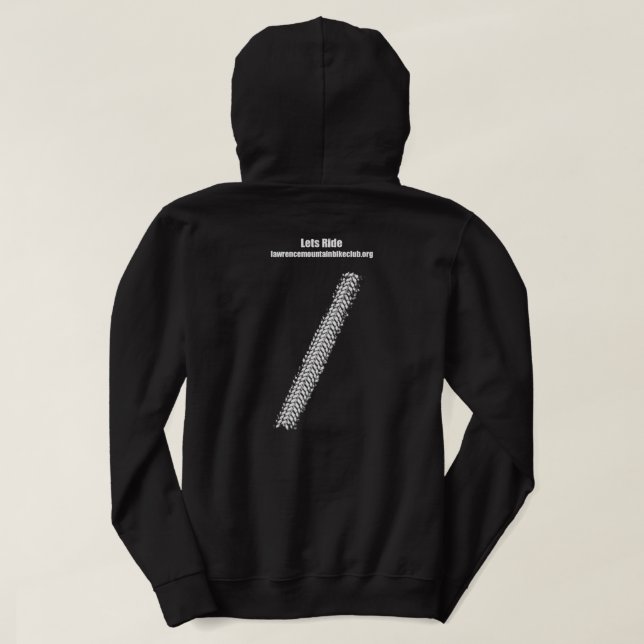 LMBC Hoodie mit "Let's ride" auf der Rückseite (Design Rückseite)
