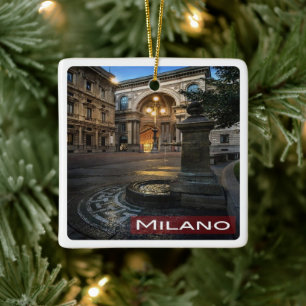LMD005 MILAN Galleria Vittorio Emanuele, Keramikornament