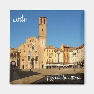 LMD066 LODI Piazza della Vittoria, Italien, Kühlsc Magnet