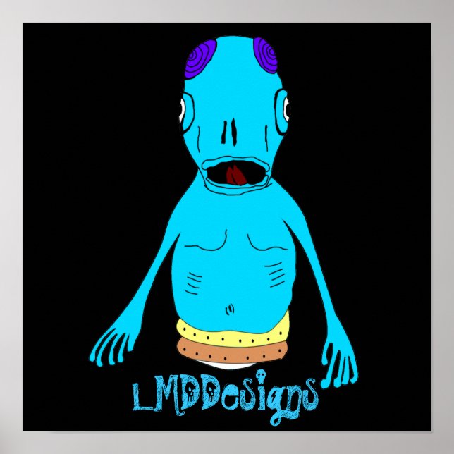 LMDDesign Alien Poster (Vorne)