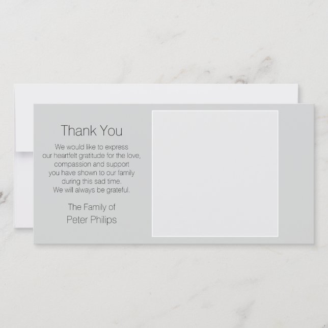 L'Merci de la sympathie des Modèles gris avec la b (Devant)