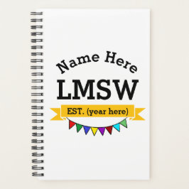 LMSW-Geschenk lizenzierter Master-Sozialarbeiter Planer