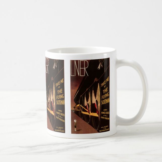 LNER Flying Scotsman Kaffeetasse (Rechts)