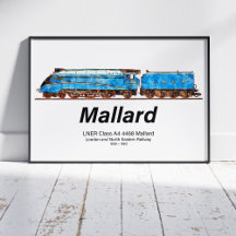 LNER-Klasse A4 4468 Mallard - Schnellste Dampflok