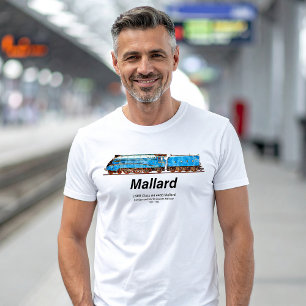 LNER-Klasse A4 4468 Mallard - Schnellste Dampflok T-Shirt